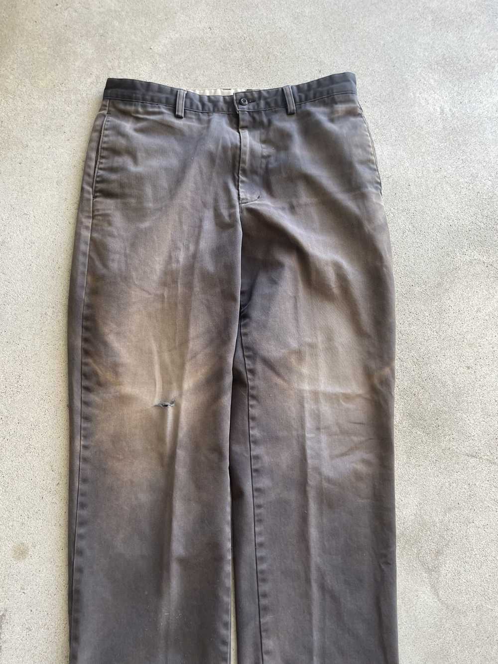Vintage Vintage Sun Faded Khaki pants (34x29) - image 2