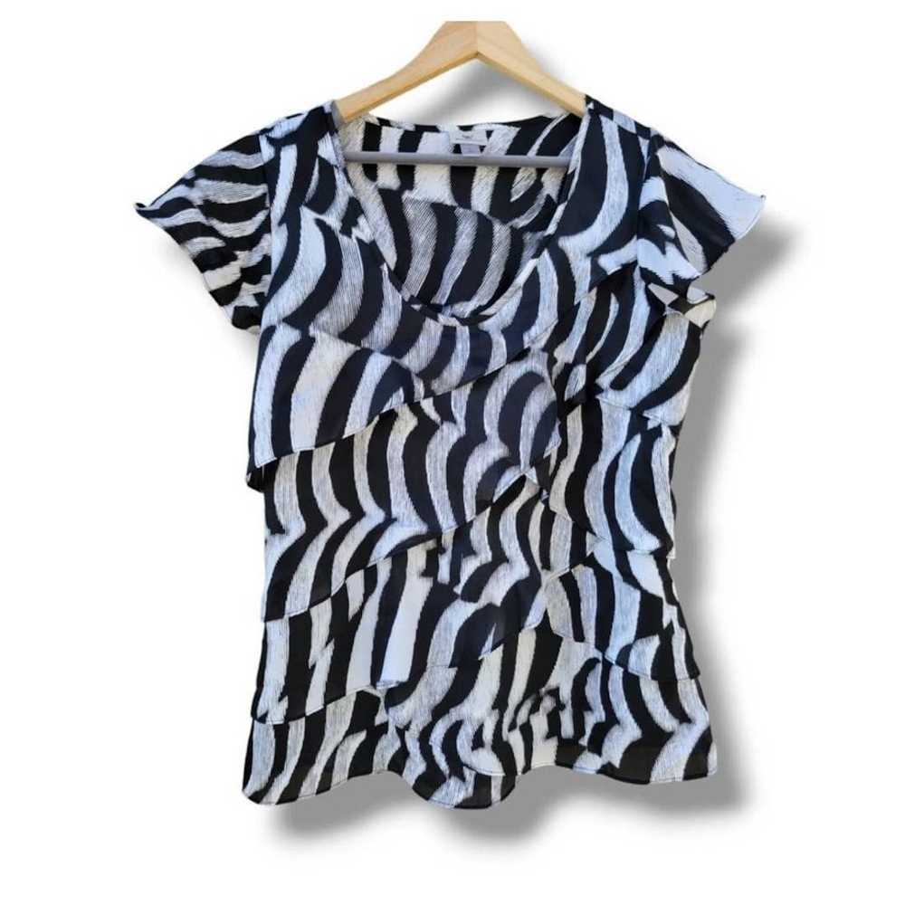 Worthington Worthington JCPenney Women's Zebra Pr… - image 2