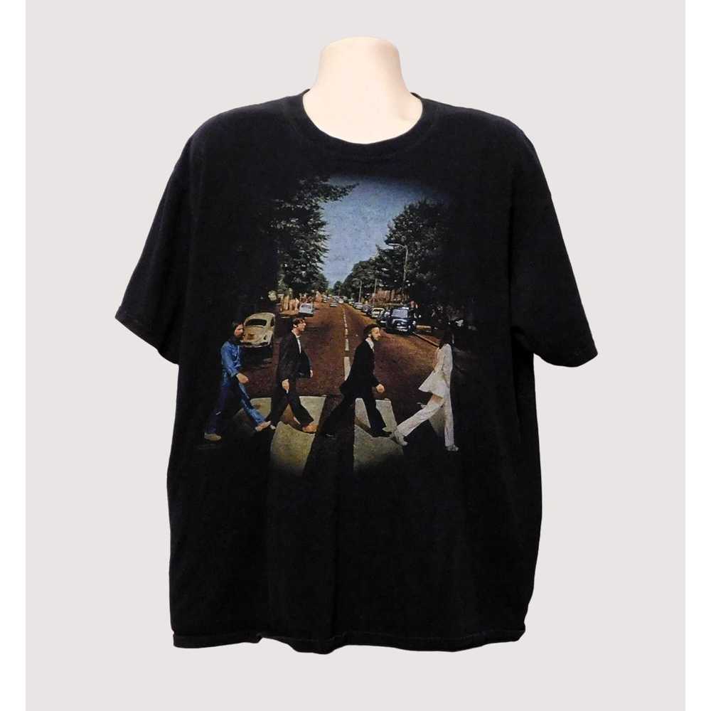 Other Beatles Tee Shirt 2X Black Abbey Road Short… - image 1