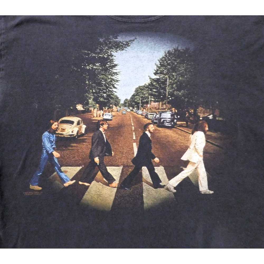 Other Beatles Tee Shirt 2X Black Abbey Road Short… - image 2