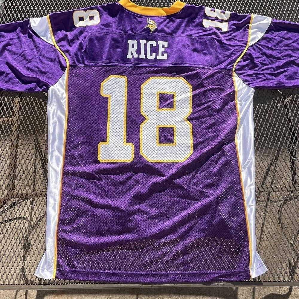 Reebok Minnesota Vikings Sidney Rice NFL Football… - image 1