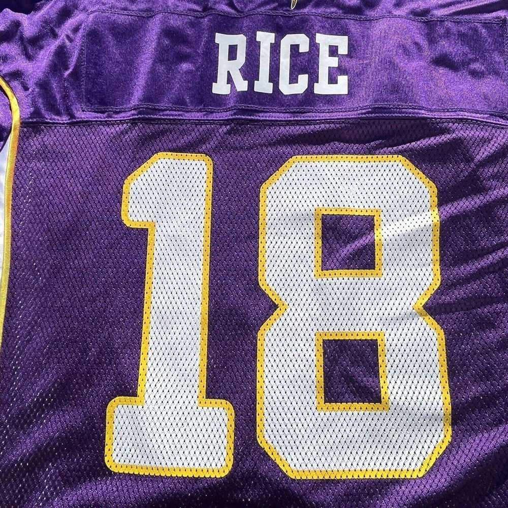 Reebok Minnesota Vikings Sidney Rice NFL Football… - image 2