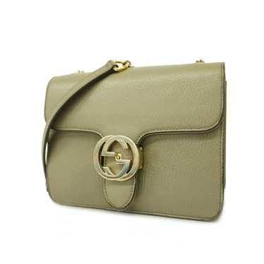 Gucci Gucci Shoulder Bag Interlocking G Leather G… - image 1