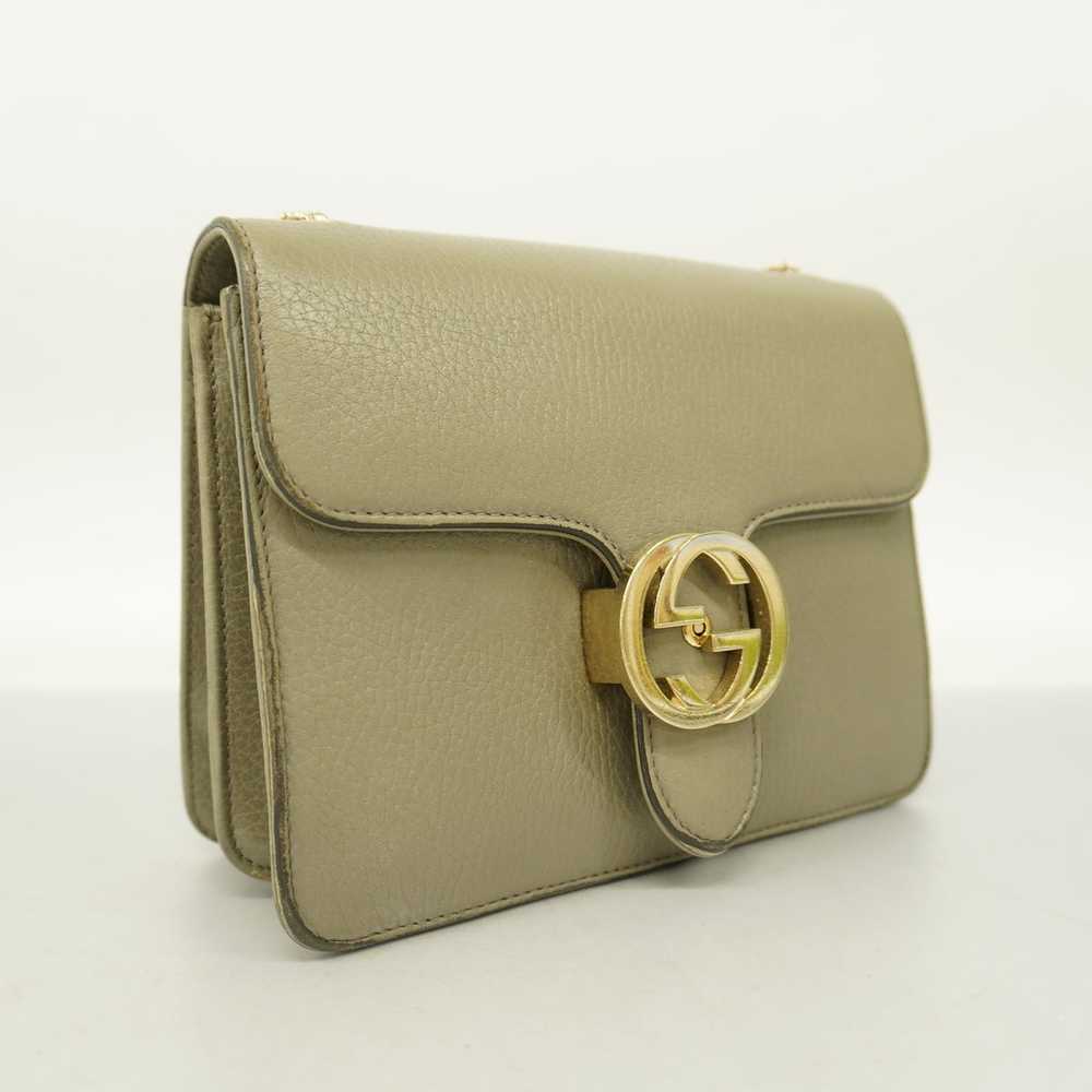 Gucci Gucci Shoulder Bag Interlocking G Leather G… - image 2