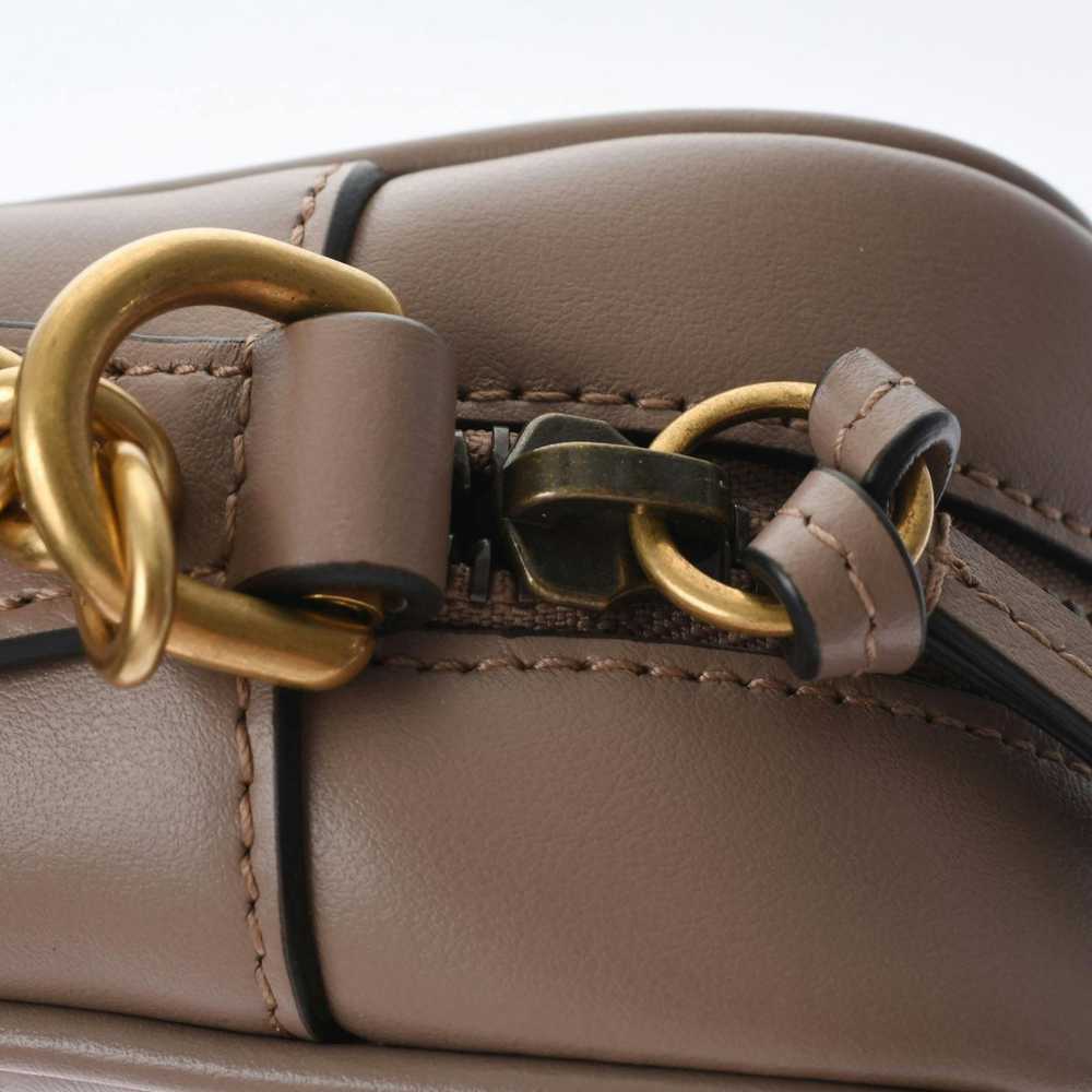 Gucci Gucci GG Marmont Mini Shoulder Bag Beige Go… - image 10