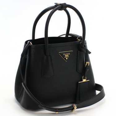 Prada Prada Tote Handbag Triangle Shoulder Bag Ne… - image 1