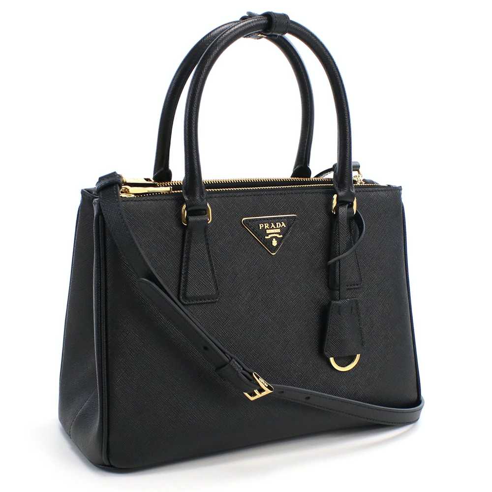 Prada Prada Galleria Shoulder Bag Nero Black - image 1