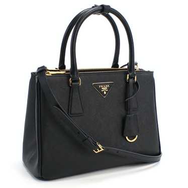 Prada Prada Galleria Shoulder Bag Nero Black - image 1