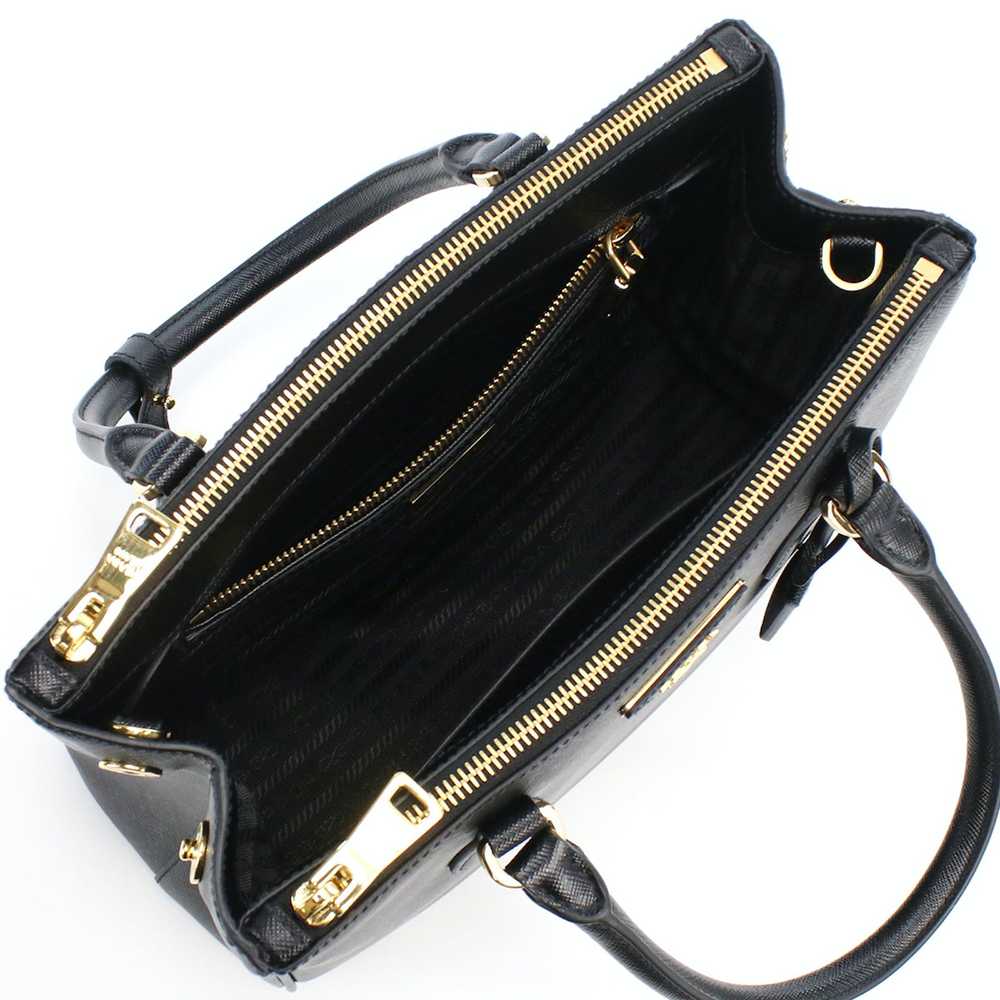 Prada Prada Galleria Shoulder Bag Nero Black - image 3