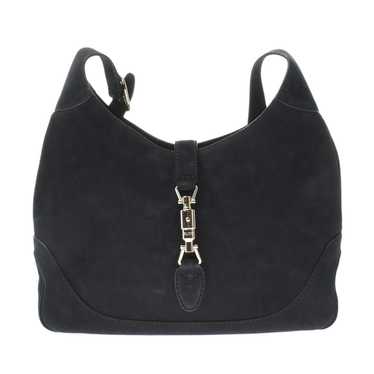 Gucci Gucci Jackie 2way Black Leather Shoulder Bag - image 1