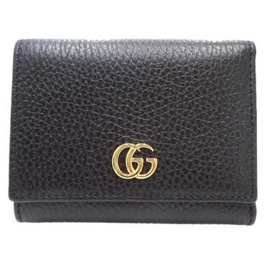 Gucci Gucci Compact Wallet Tri-fold Petit Marmont… - image 1