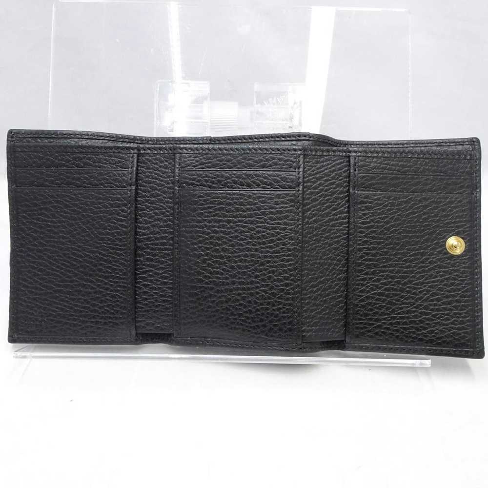 Gucci Gucci Compact Wallet Tri-fold Petit Marmont… - image 3