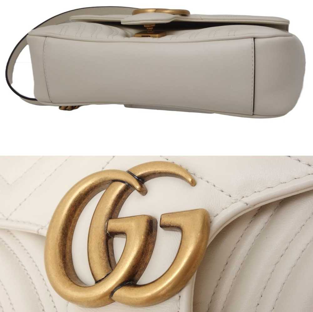 Gucci Gucci Small GG Marmont Shoulder Bag Leather… - image 3