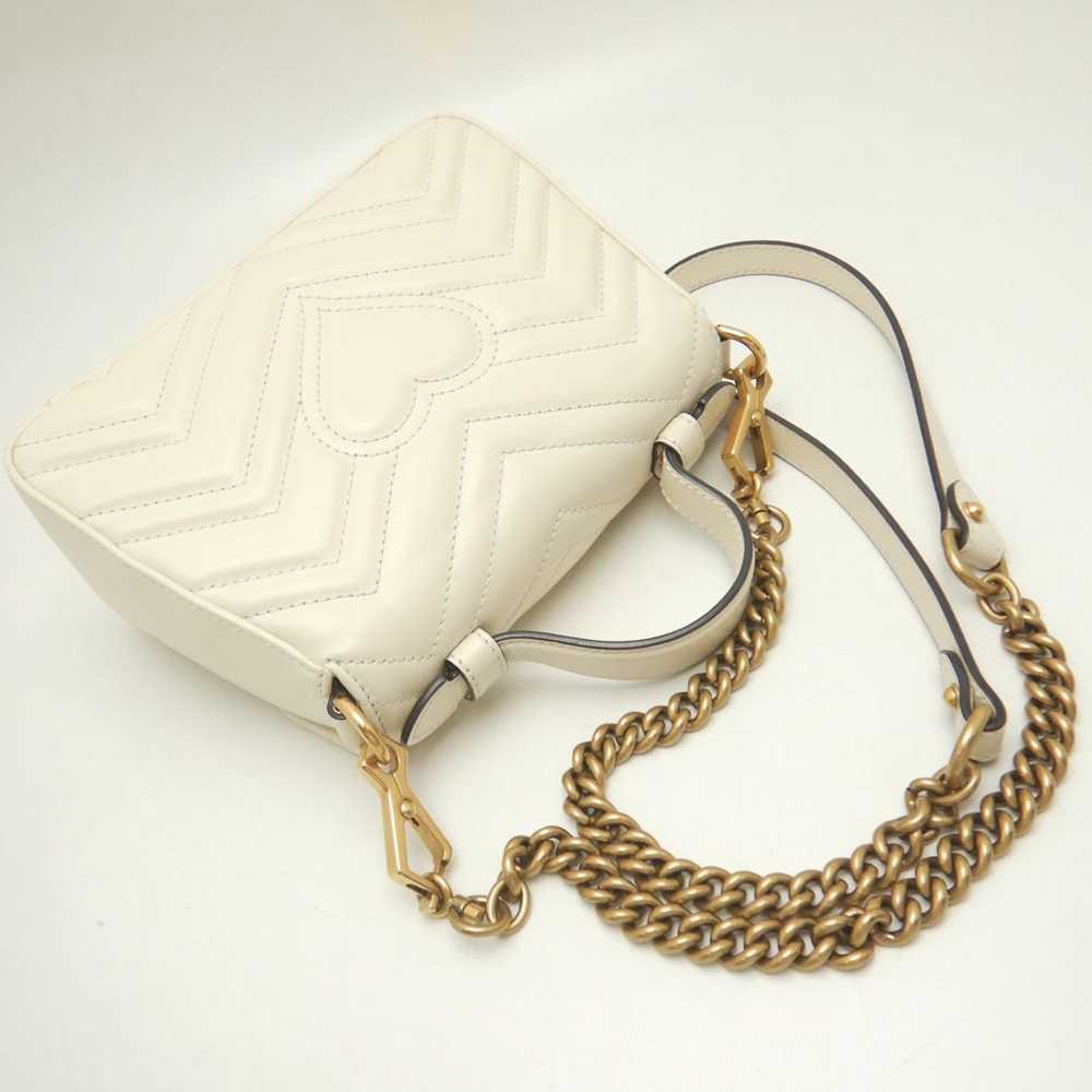 Gucci Gucci Mini Top Handle Handbag GG Marmont 2w… - image 3