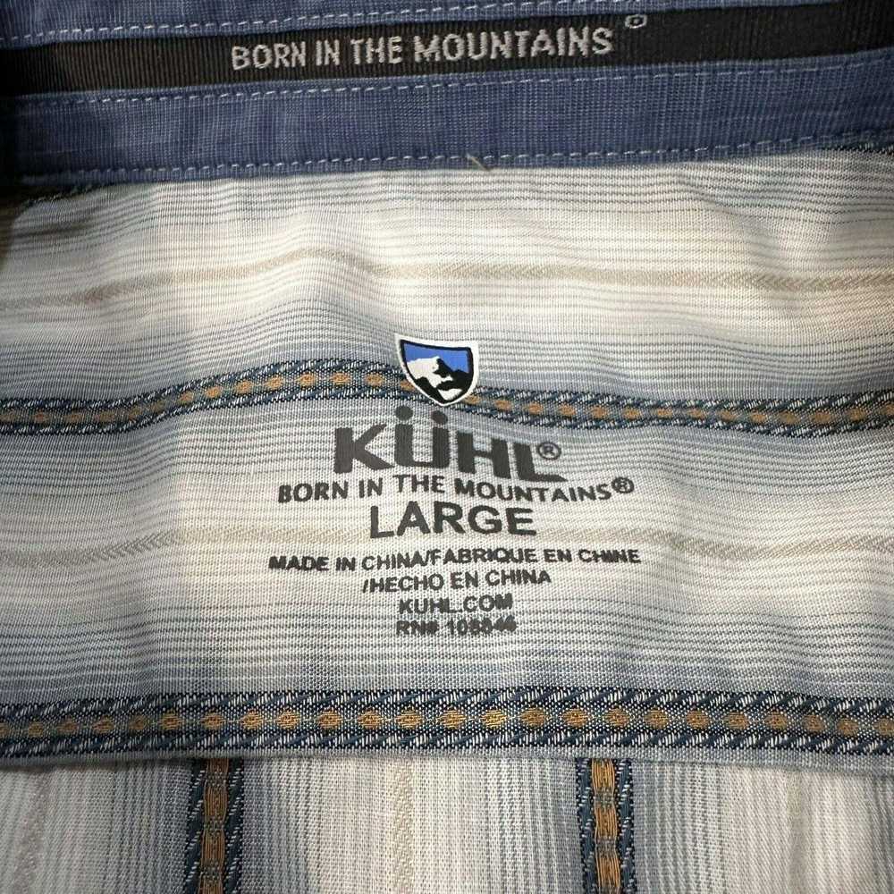 Kuhl Kuhl Button Up Shirt Mens L Short Sleeve Str… - image 3