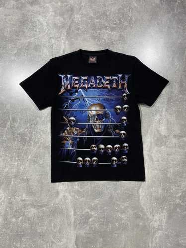 Band Tees × Megadeth × Rock T Shirt Megadeth skul… - image 1