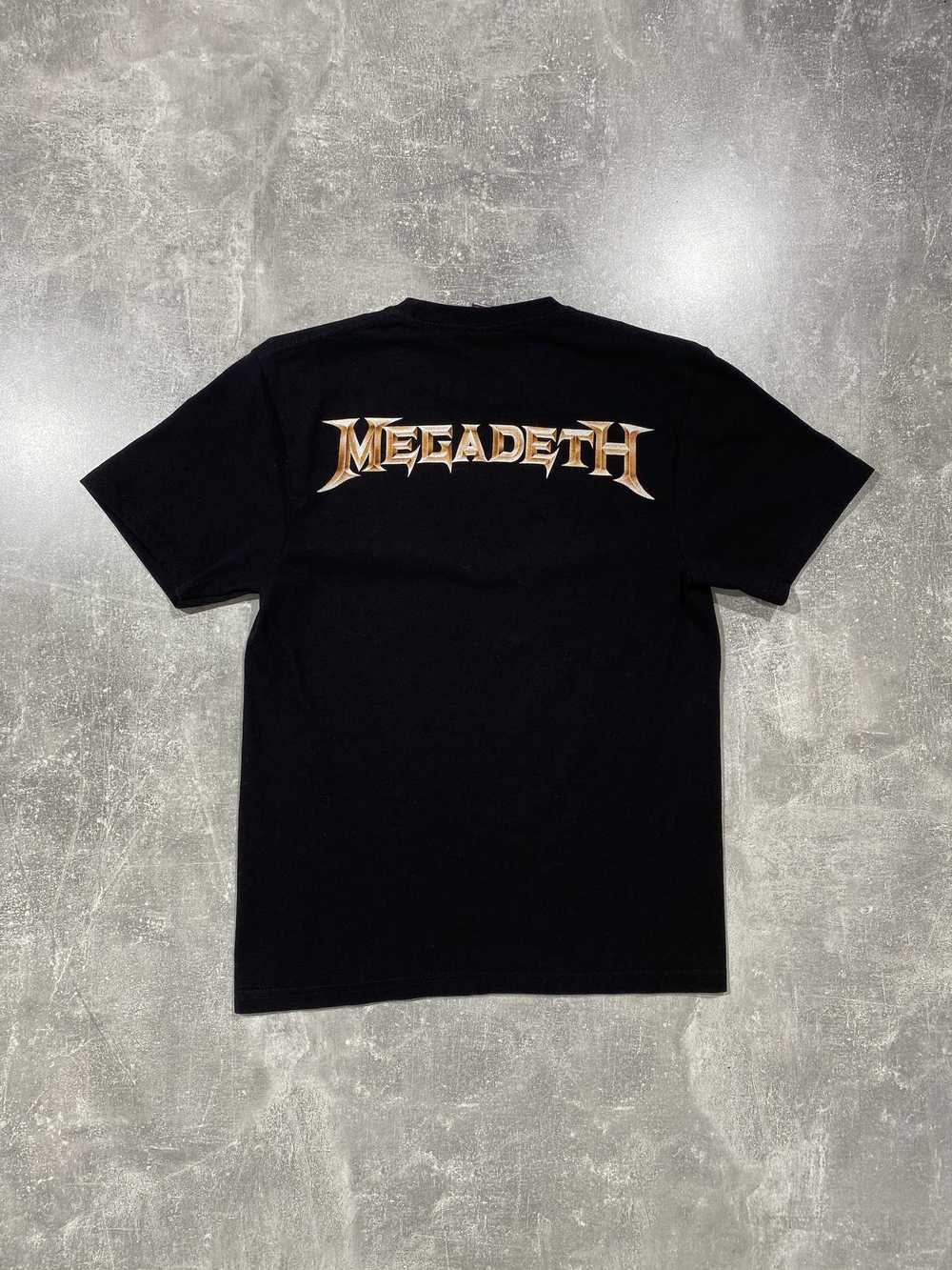 Band Tees × Megadeth × Rock T Shirt Megadeth skul… - image 3