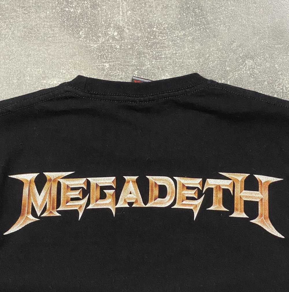 Band Tees × Megadeth × Rock T Shirt Megadeth skul… - image 4