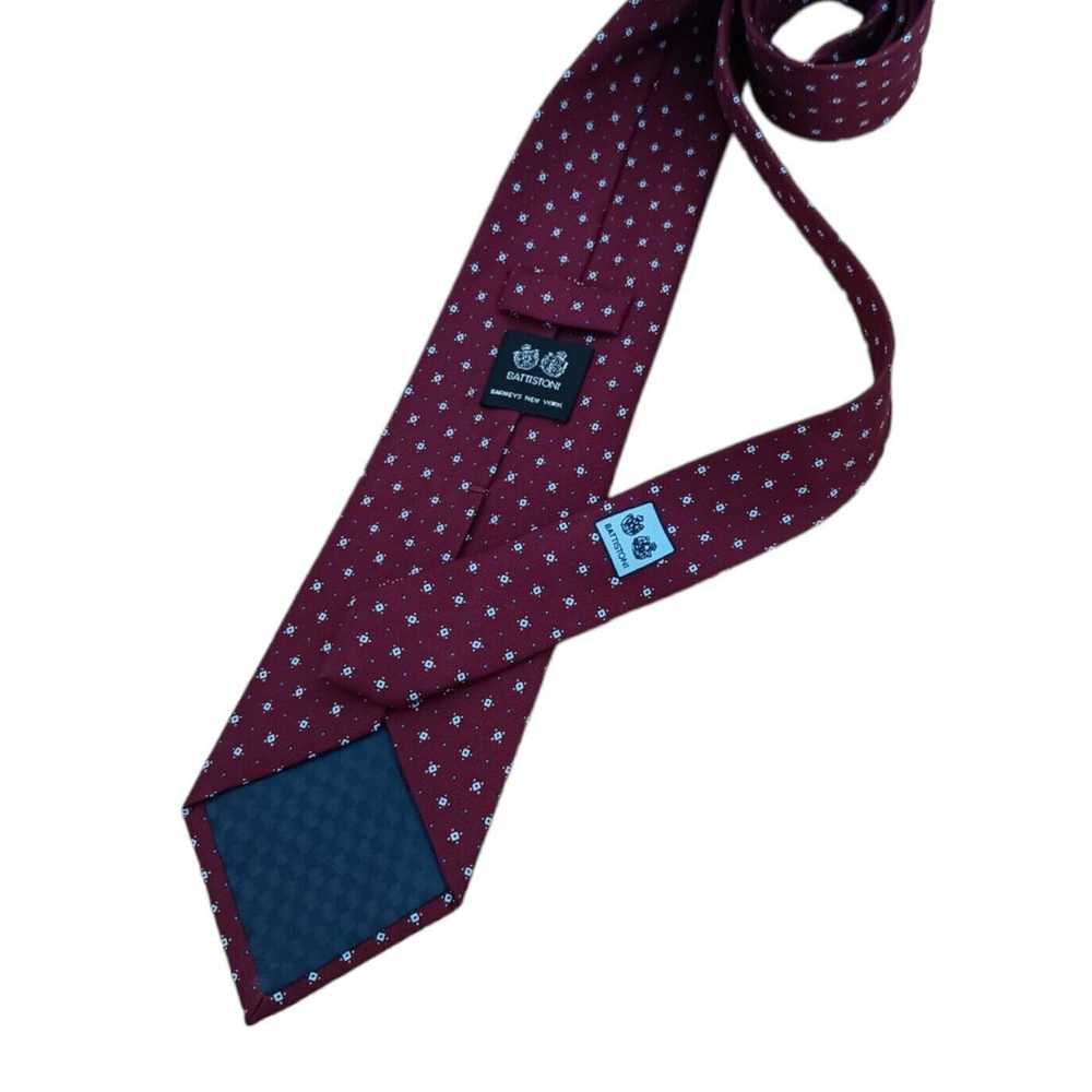 Battistoni BATTISTONI Geometric Silk Tie HANDMADE… - image 4