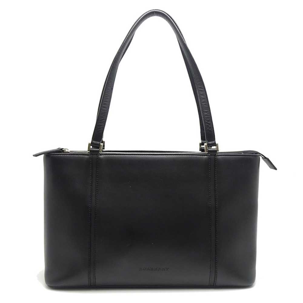 Burberry Burberry Tote Bag Leather Black - image 1
