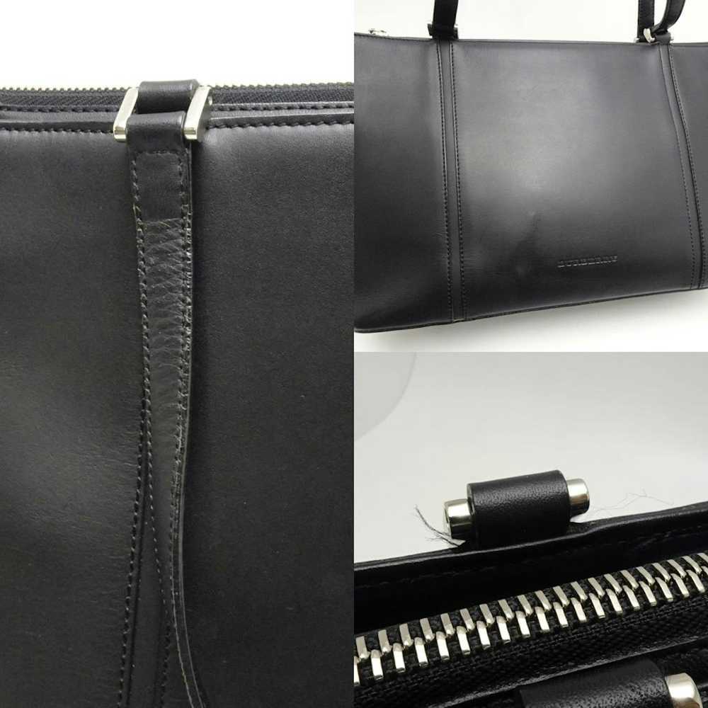 Burberry Burberry Tote Bag Leather Black - image 5