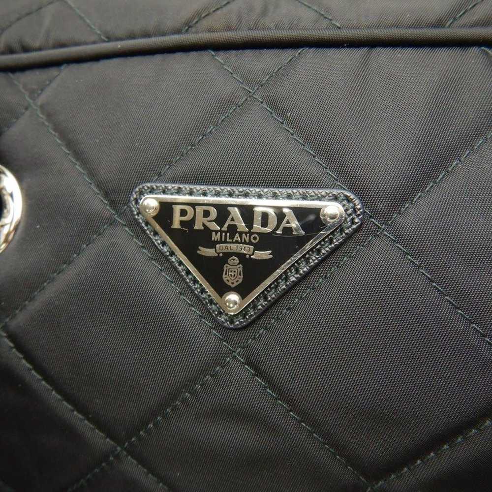 Prada Prada Chain Tote Bag Quilted Taste Nylon Bl… - image 5