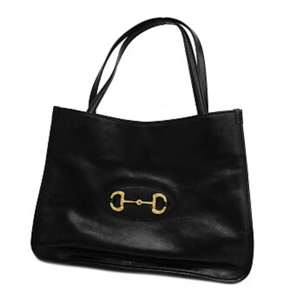 Gucci Gucci Horsebit Leather Tote Bag - image 1