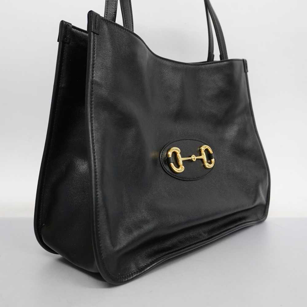 Gucci Gucci Horsebit Leather Tote Bag - image 2