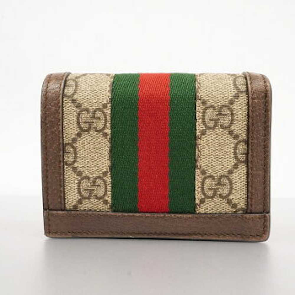 Gucci Gucci Ophidia Gg Supreme Bifold Wallet Gem