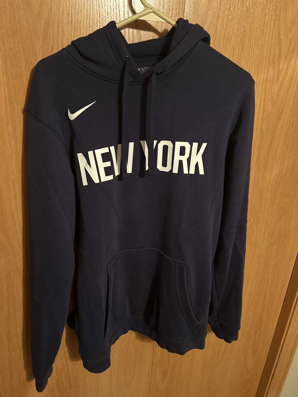 Nike Navy blue Nike “New York” hoodie - image 1