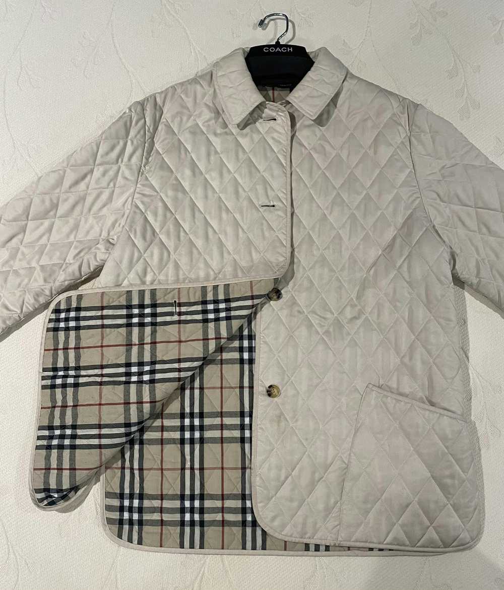 Burberry × Designer × Vintage Burberry Quilted Ja… - image 3