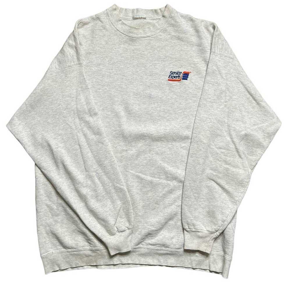 Other Vintage grey sweatshirt with embroidered - image 1