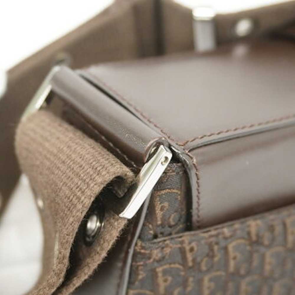 Dior Dior Street Chic Canvas Leather Shoulder Bag - image 9