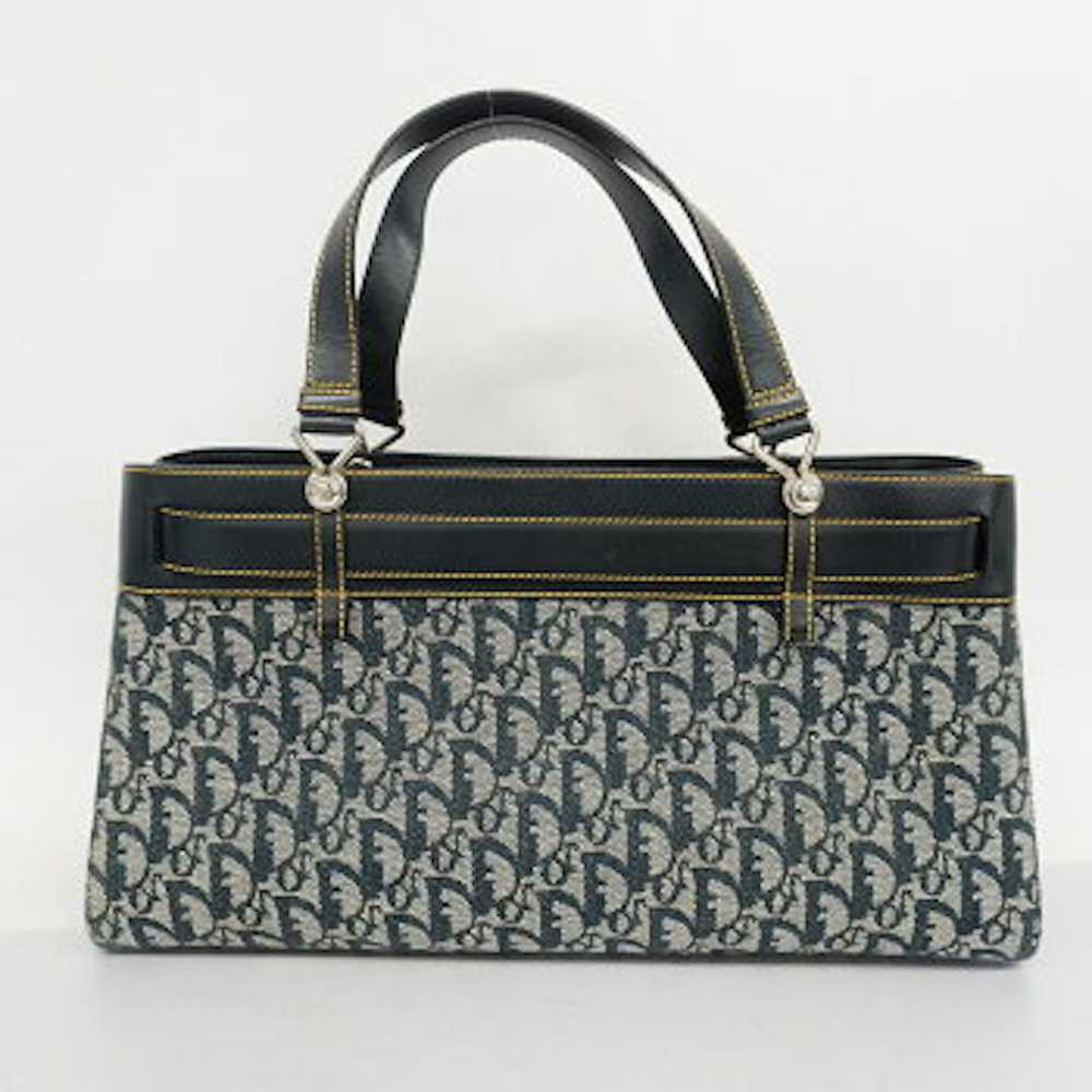 Dior Dior Trotter Canvas Leather Handbag - image 12