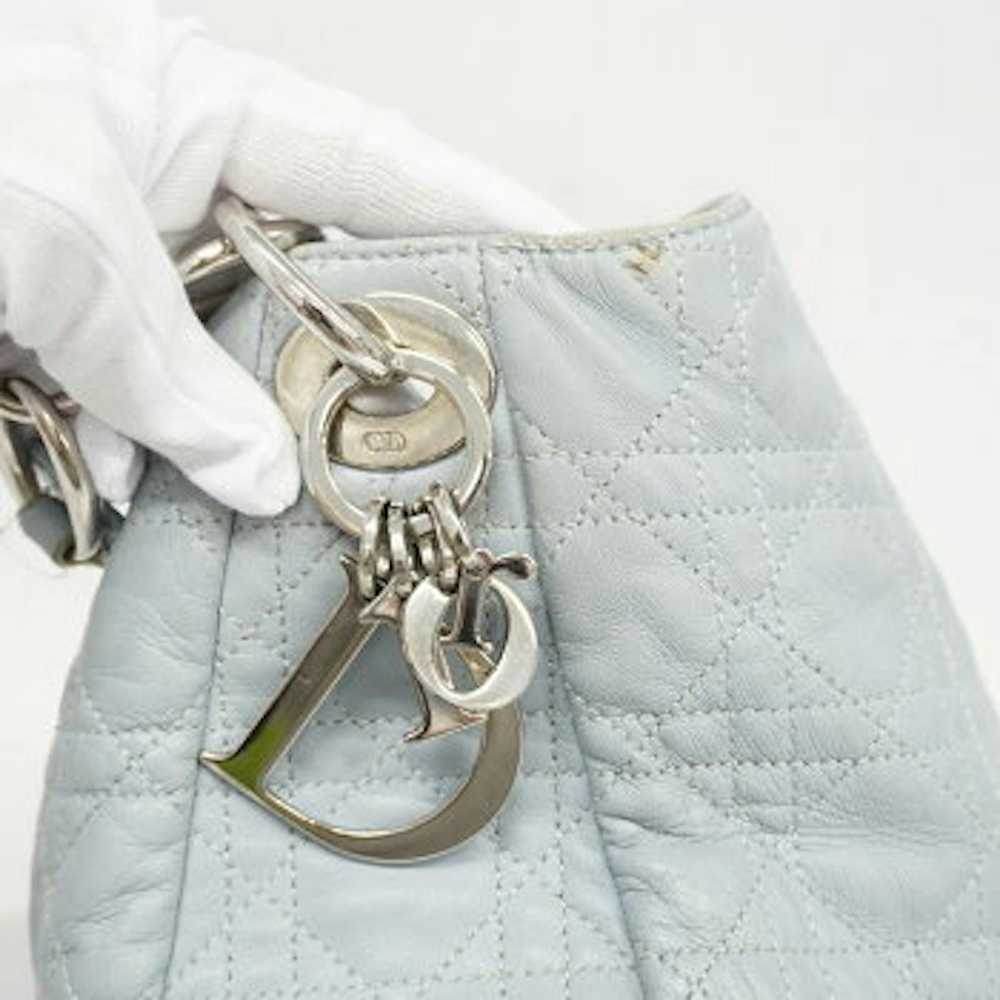 Dior Dior Cannage Leather Shoulder Bag - image 10