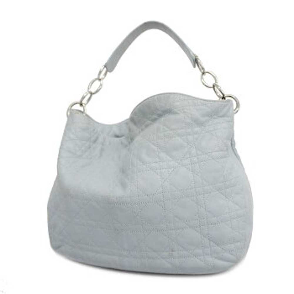 Dior Dior Cannage Leather Shoulder Bag - image 1