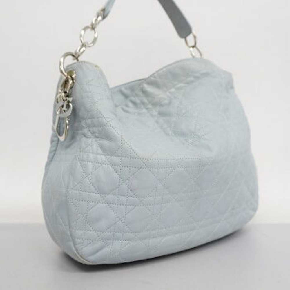 Dior Dior Cannage Leather Shoulder Bag - image 2