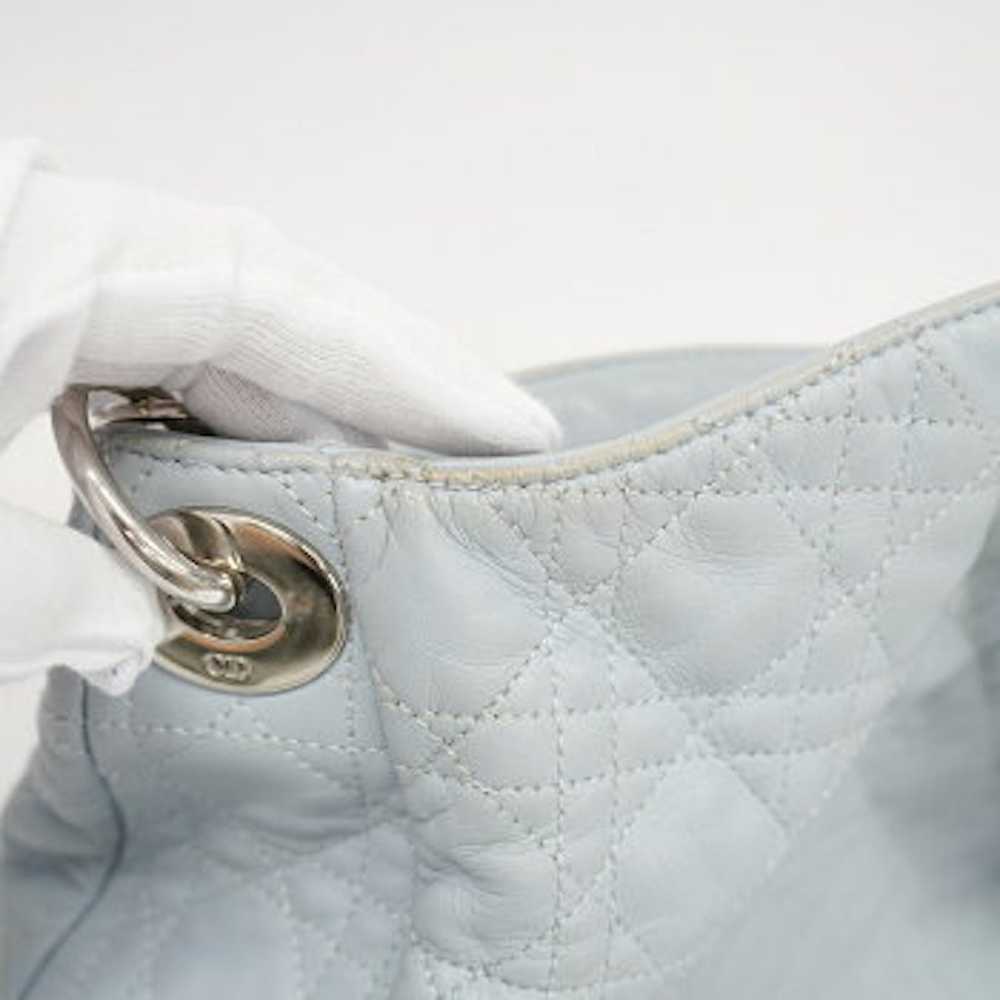 Dior Dior Cannage Leather Shoulder Bag - image 8