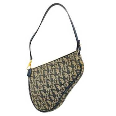 Dior Dior Trotter Saddle Canvas Pouch - image 1