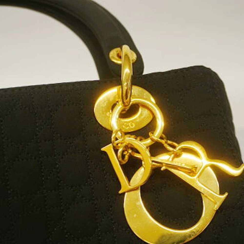 Dior Dior Lady Dior Cotton Handbag - image 8