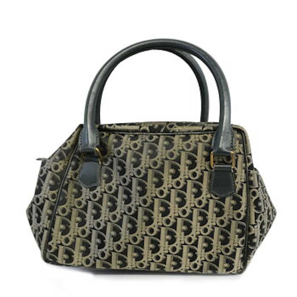 Prada Dior Trotter Canvas Handbag - image 1