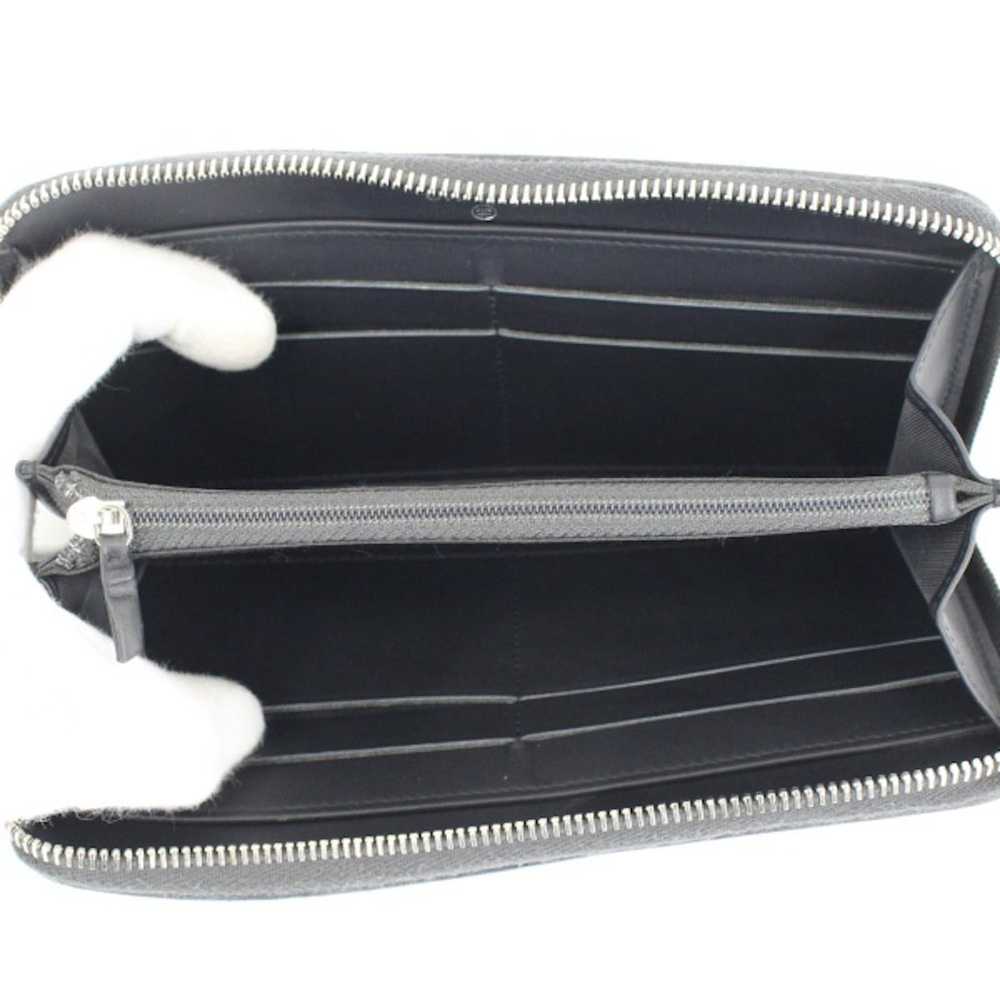 Chanel Chanel Round Zipper Long Wallet Black - image 2