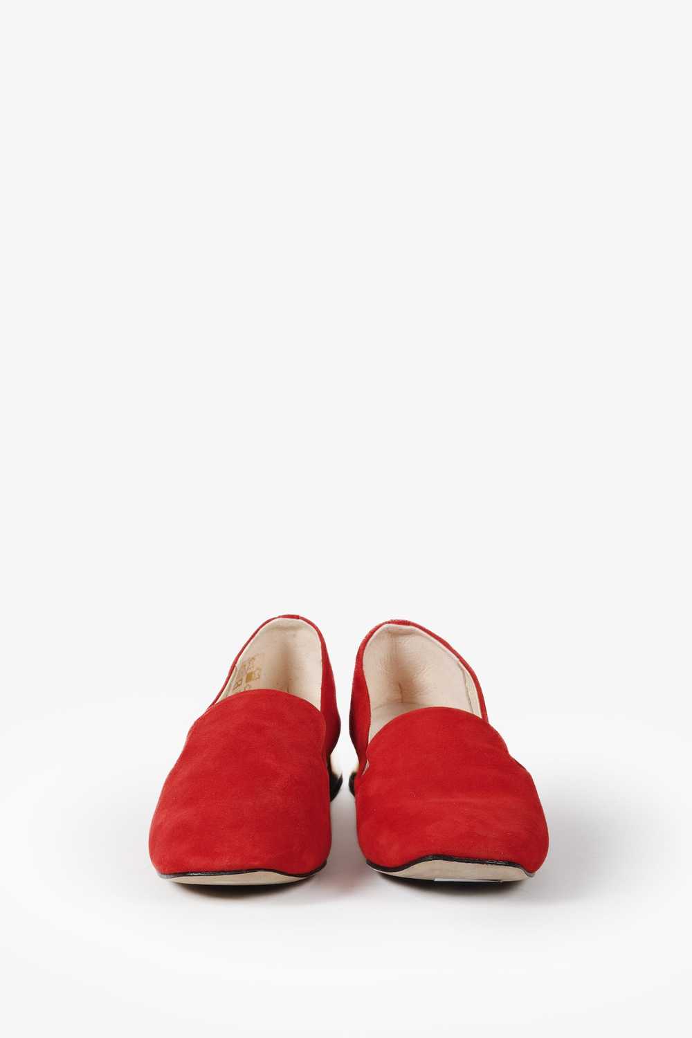 Repetto Repetto Red Suede Mathis Loafers - image 2