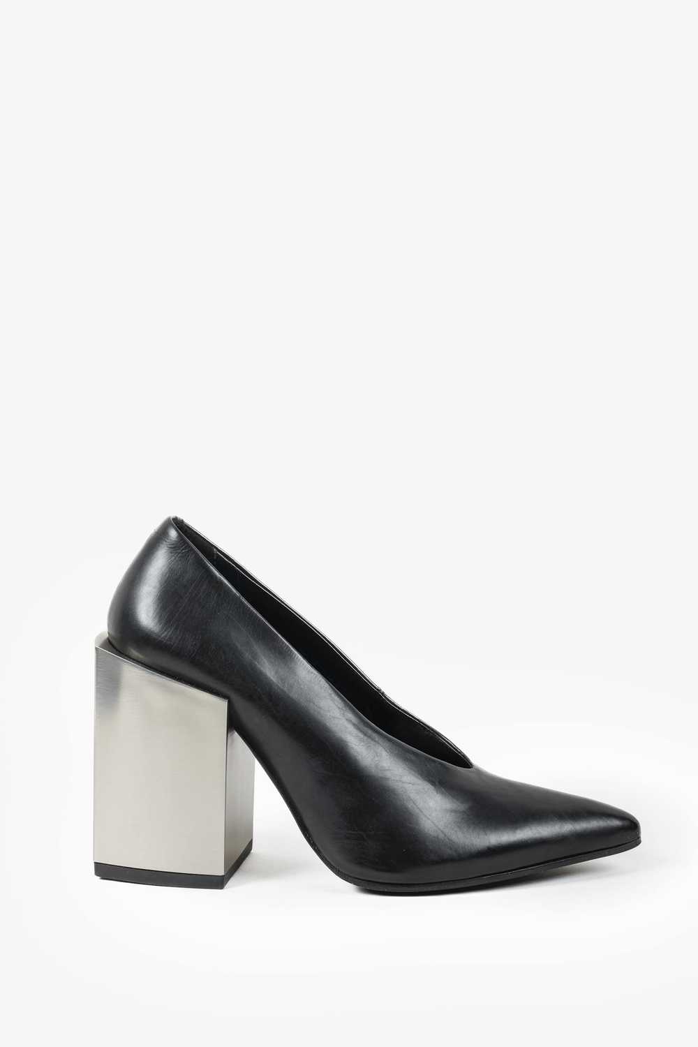 Vic Matie Vic Matie Mirror Block Heels (ize 38) - image 1