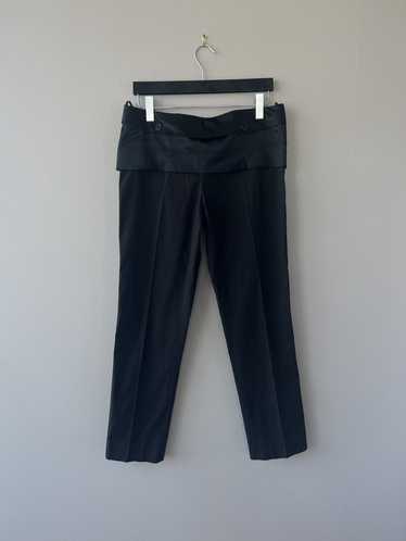 Super High Waisted Tuxedo Trouser Pant