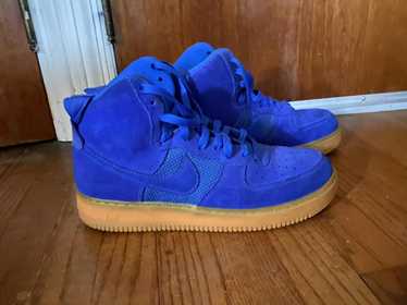 Air force 1 high 07 lv8 hyper cobalt/hyper cobalt best sale