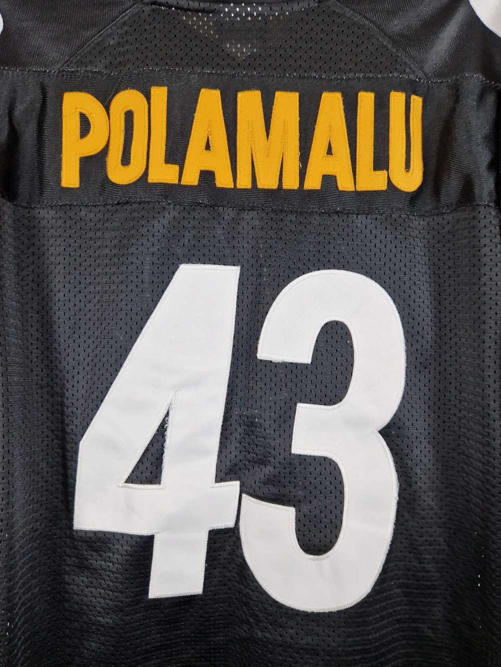 NFL × Reebok Polamalu #43 Pittsburgh Steelers Ree… - image 4
