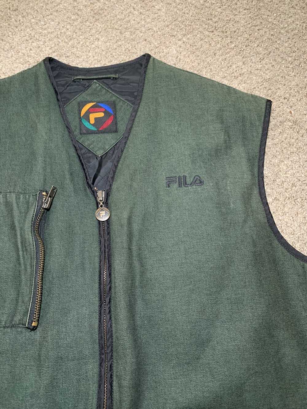 Fila × Sportswear × Vintage Vintage Fila vest - image 2