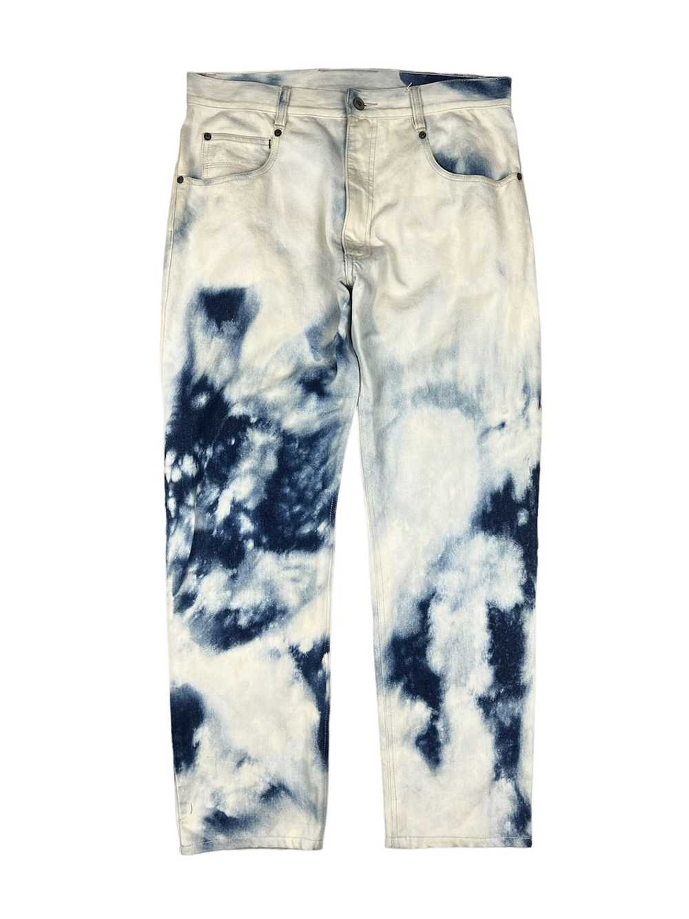 Marc Buchanan × Pelle Pelle × Vintage 1990 Pelle Pelle Marc Buchanan Acid Wash Tapered Jeans