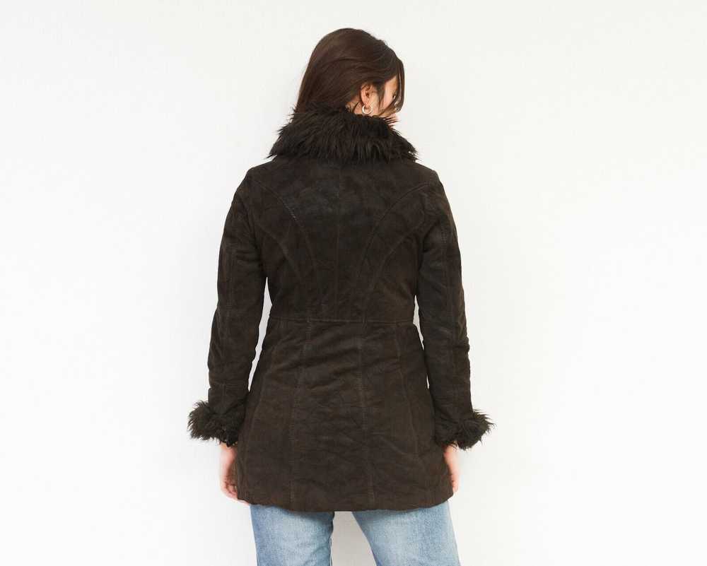 Other × Vintage Jofama S Faux Suede Faux Fur Jack… - image 3